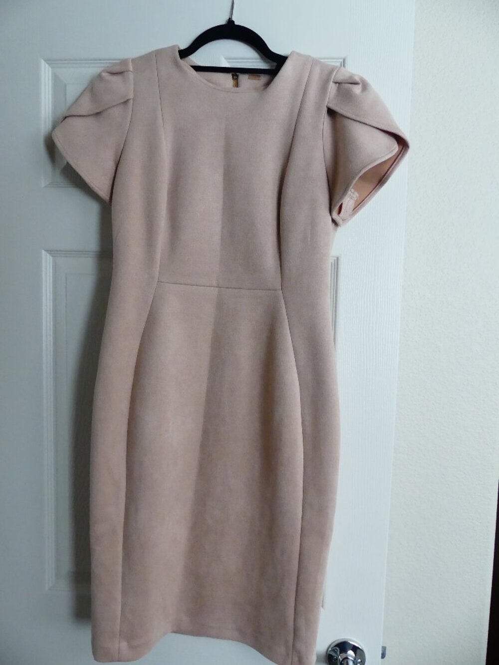 Calvin Klein Faux Suede dress